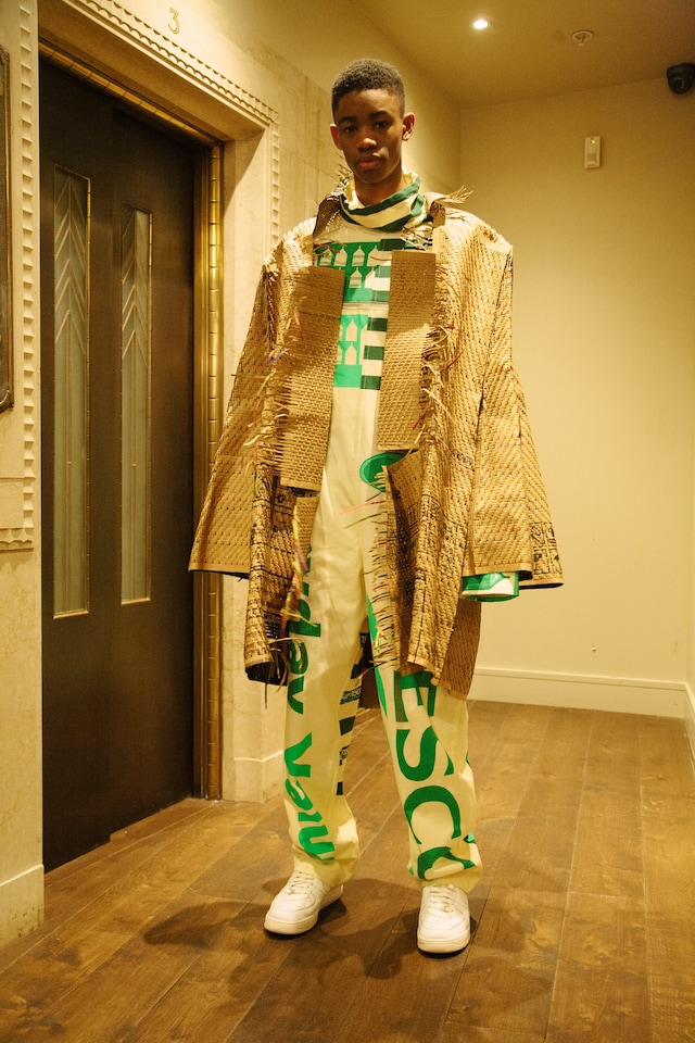 LCF MA Menswear: Bethany Williams 1