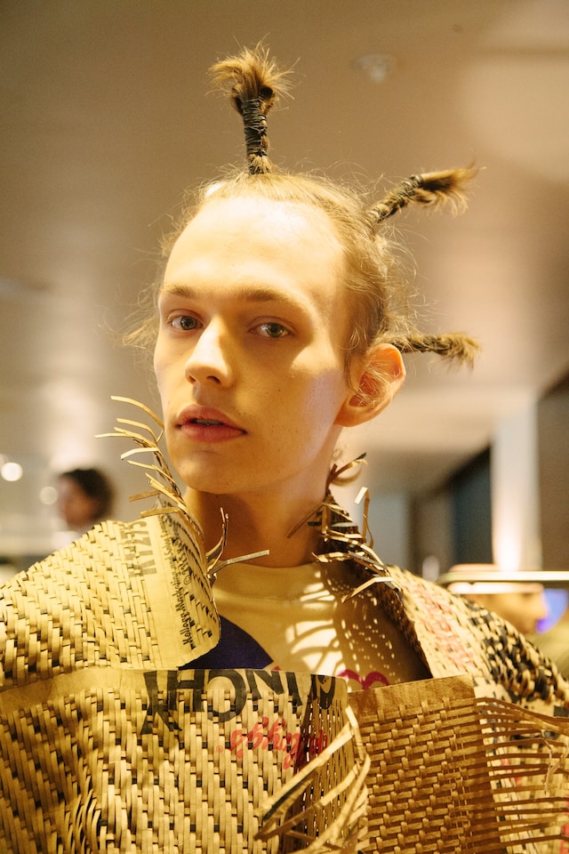 LCF MA Menswear: Bethany Williams 12