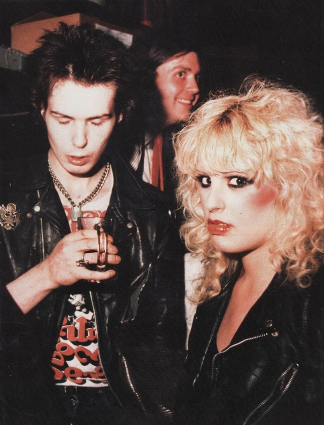 Sid Vicous and Nancy Spungen in punk mag