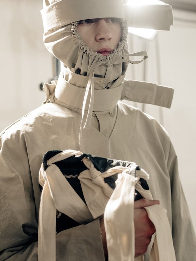 Backstage at Craig Green AW16 5