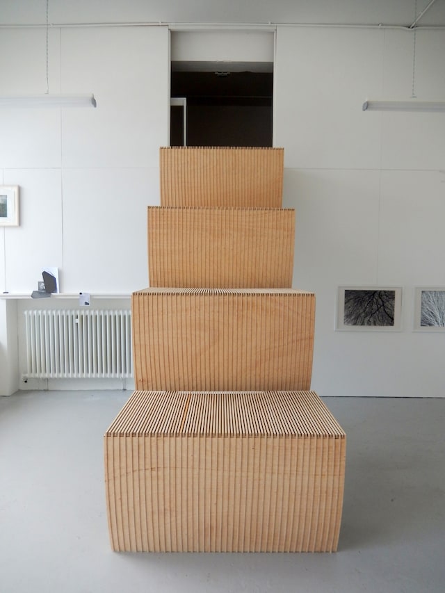 Queenie Clarke &#39;Escalator&#39; 2015, 0.2 flexible plyw 8