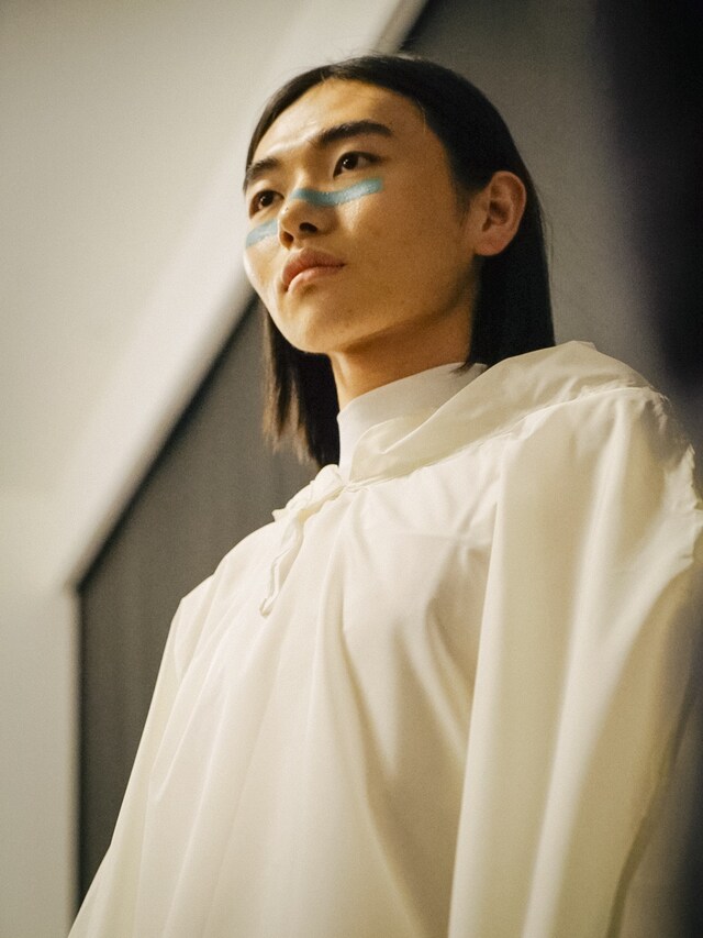 Backstage at VFiles AW16 Neuro Couture New York 3