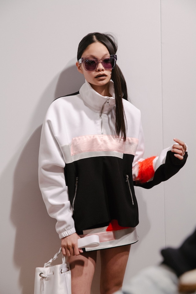 Caitlin Price at Fashion East AW16 3