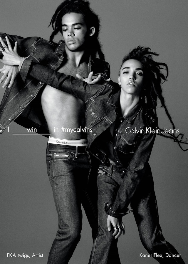 FKA twigs and Kaner Flex for Calvin Klein Jeans SS16 campaig 7