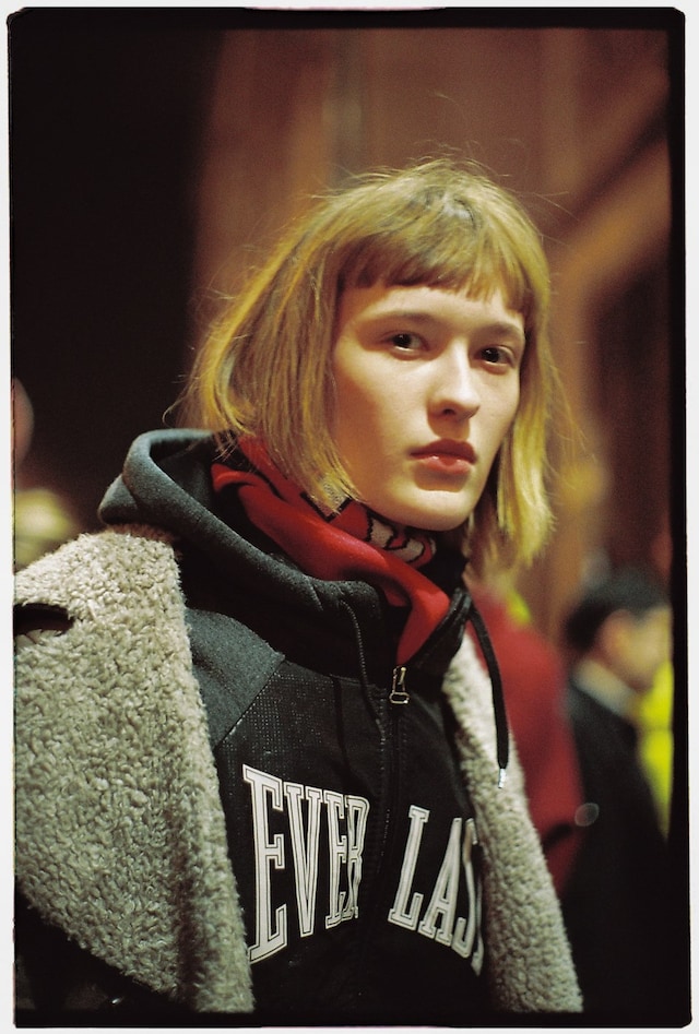 Yu Fujiwara outside Vetements AW16 on the streets Paris 16