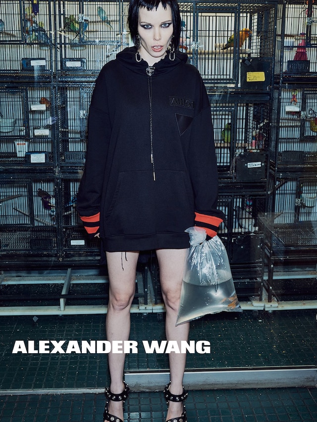 Alice Glass for Alexander Wang SS16 campaign 0