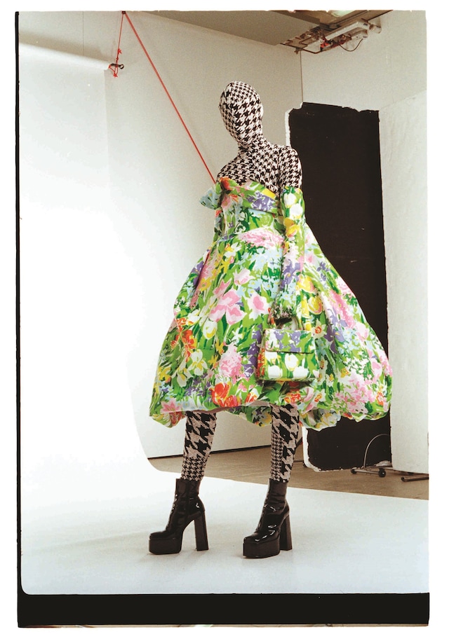 Richard Quinn CSM MA fashion collection interview 7