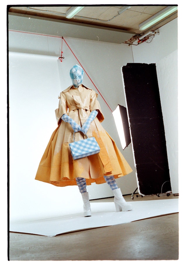 Richard Quinn CSM MA fashion collection interview 4