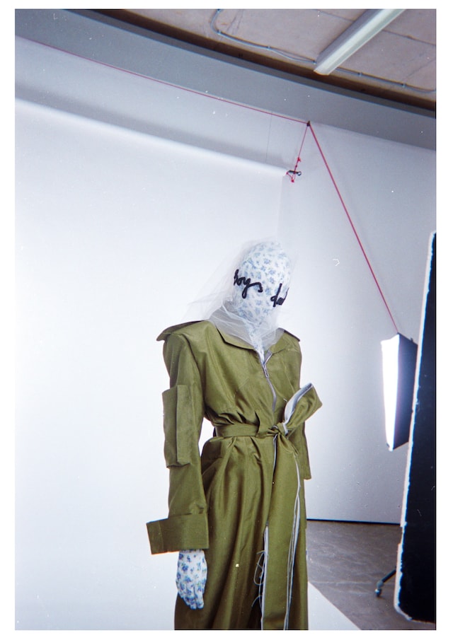 Richard Quinn CSM MA fashion collection interview
