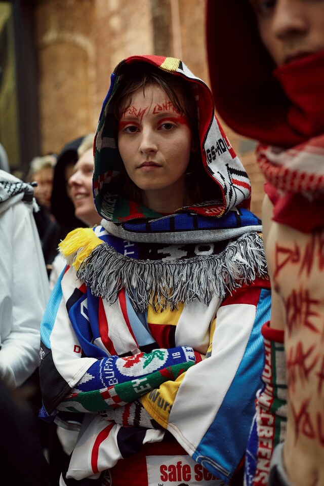 Backstage at Philip Ellis, Central Saint Martins BA 2016 1