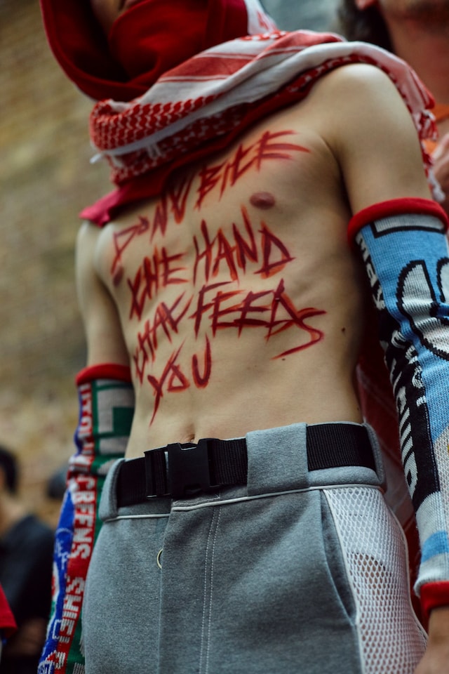 Backstage at Philip Ellis, Central Saint Martins BA 2016 12
