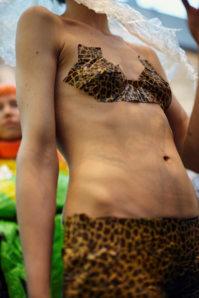 Backstage at Edwin Mohney, Central Saint Martins BA 2016 7