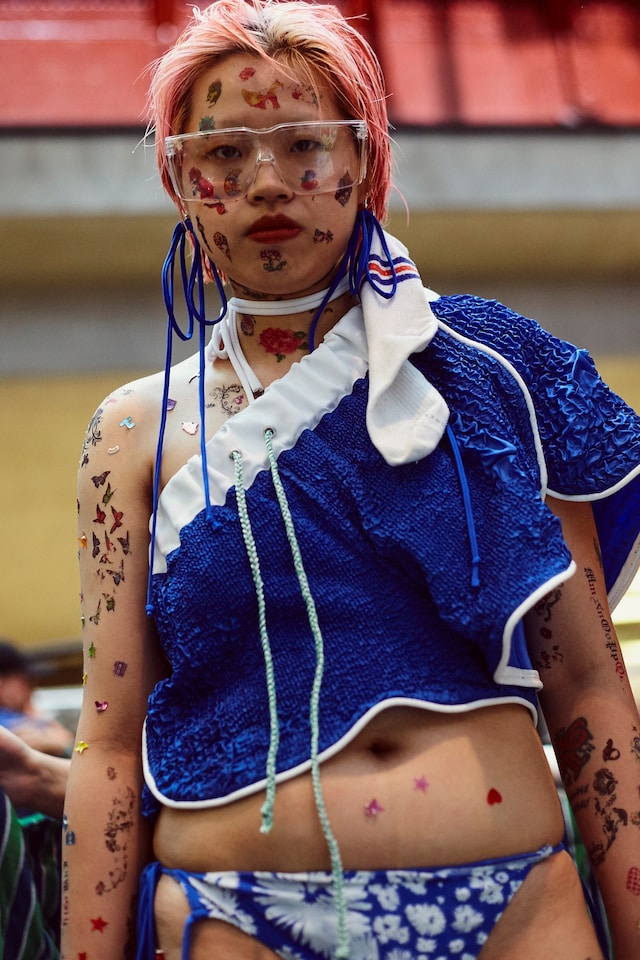 Backstage at Carmen Chan, Central Saint Martins BA 2016 0