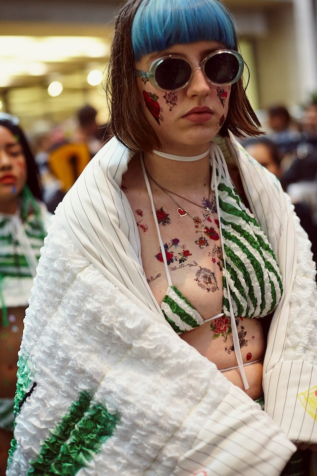 Backstage at Carmen Chan, Central Saint Martins BA 2016 2
