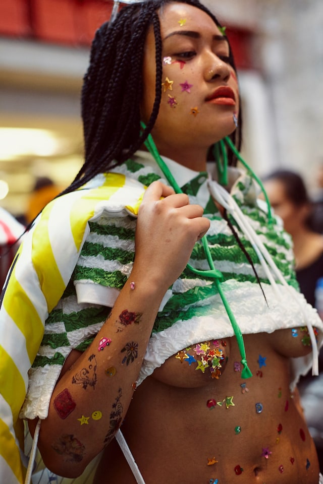 Backstage at Carmen Chan, Central Saint Martins BA 2016 7