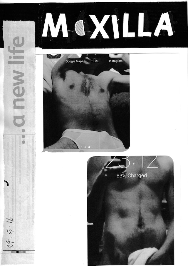 MAXILLA, five years of flyers, Lotte Andersen, Dazed 5