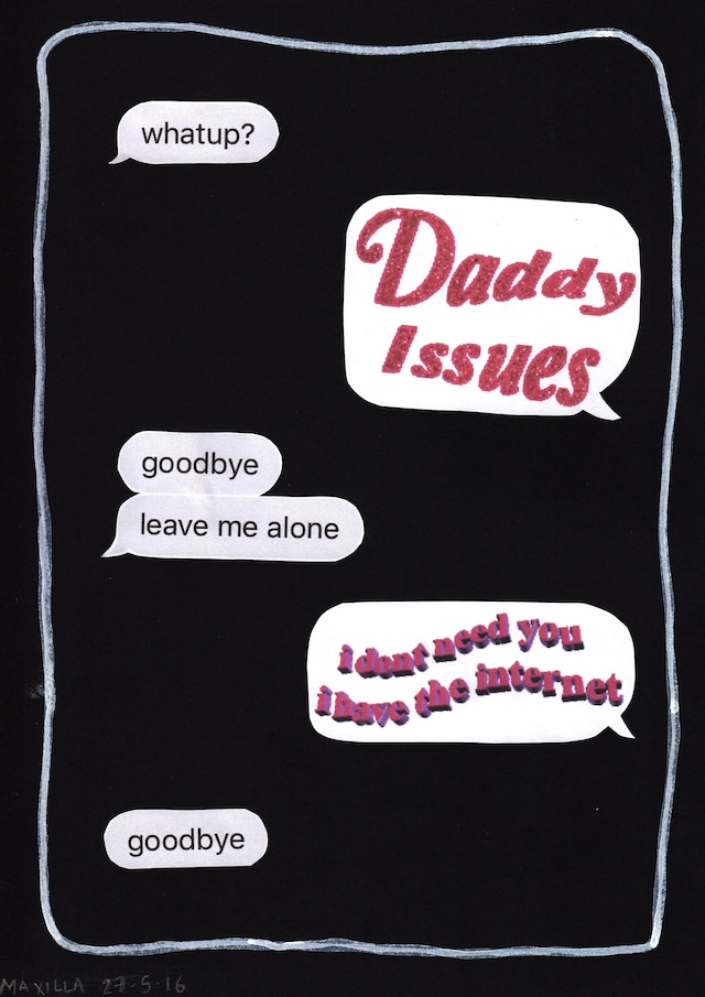 MAXILLA, five years of flyers, Lotte Andersen, Dazed 7