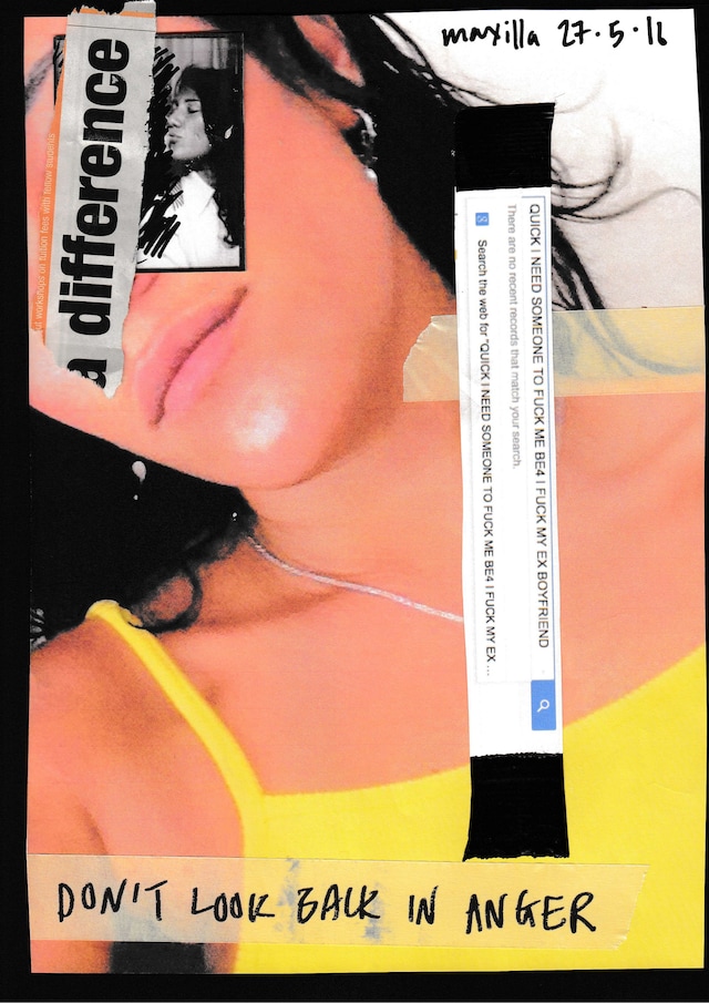 MAXILLA, five years of flyers, Lotte Andersen, Dazed 8