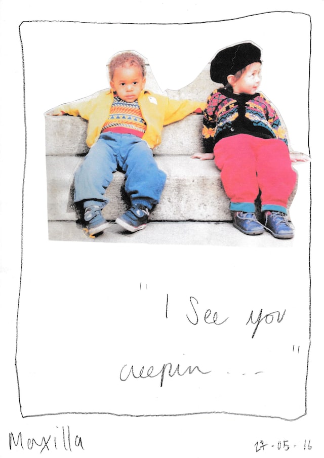 MAXILLA, five years of flyers, Lotte Andersen, Dazed 14