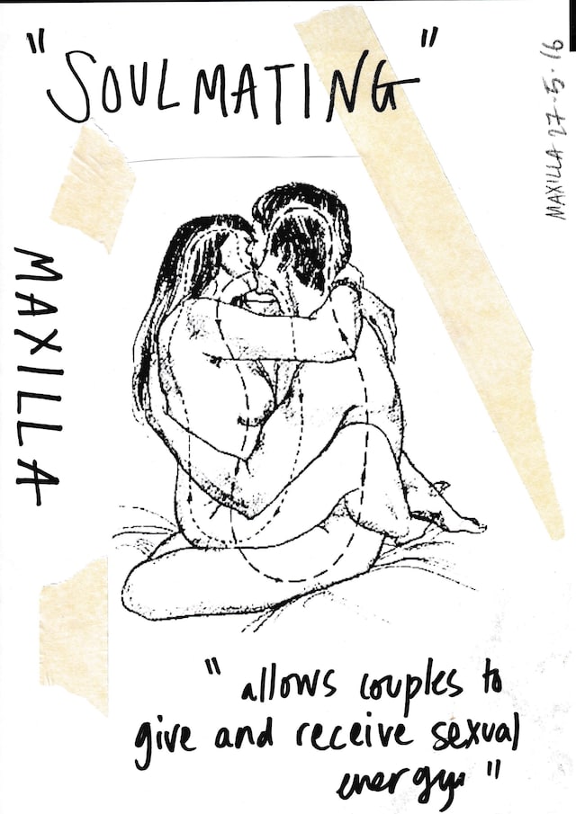 MAXILLA, five years of flyers, Lotte Andersen, Dazed 32