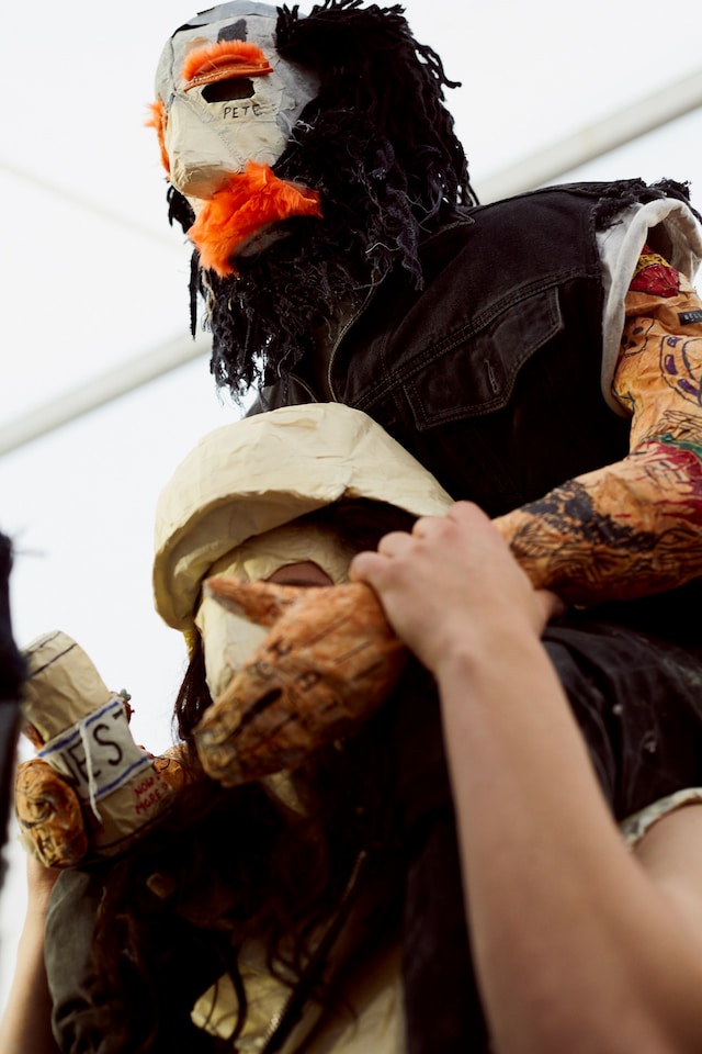 Backstage at Joseph Standish, LCF BA 2016 2