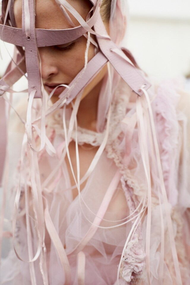 Backstage at Joanna Berling / Jade Gellard, LCF BA 2016 5