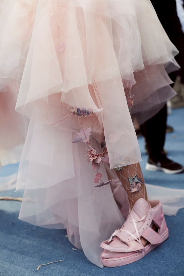 Backstage at Joanna Berling / Jade Gellard, LCF BA 2016 9