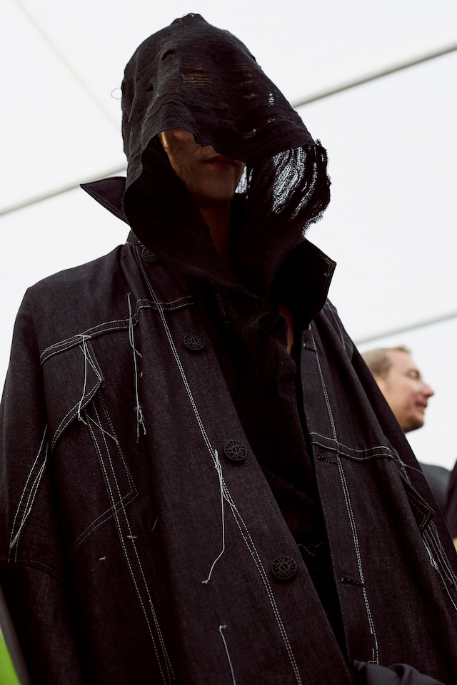 Backstage at Sam Thompson / George Oxby, LCF BA 2016 5