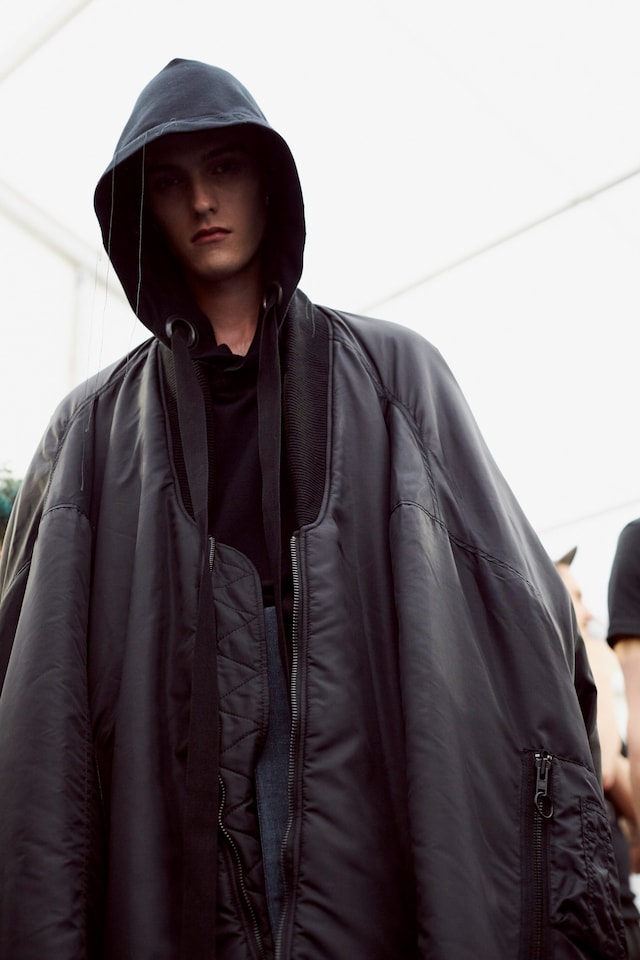 Backstage at Sam Thompson / George Oxby, LCF BA 2016 2