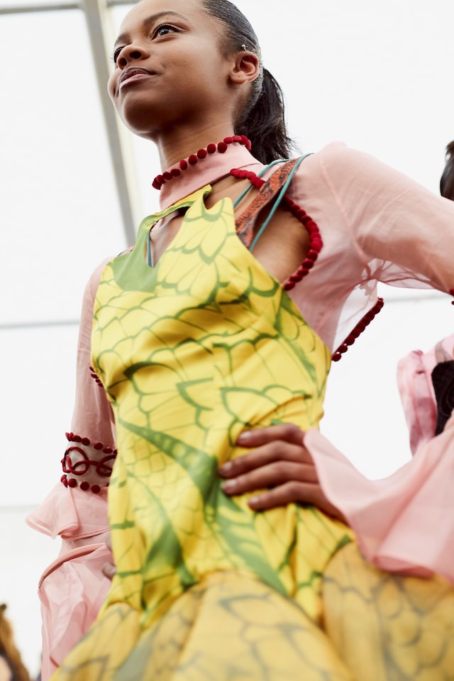 Backstage at Jane Allcock, LCF BA 2016 7