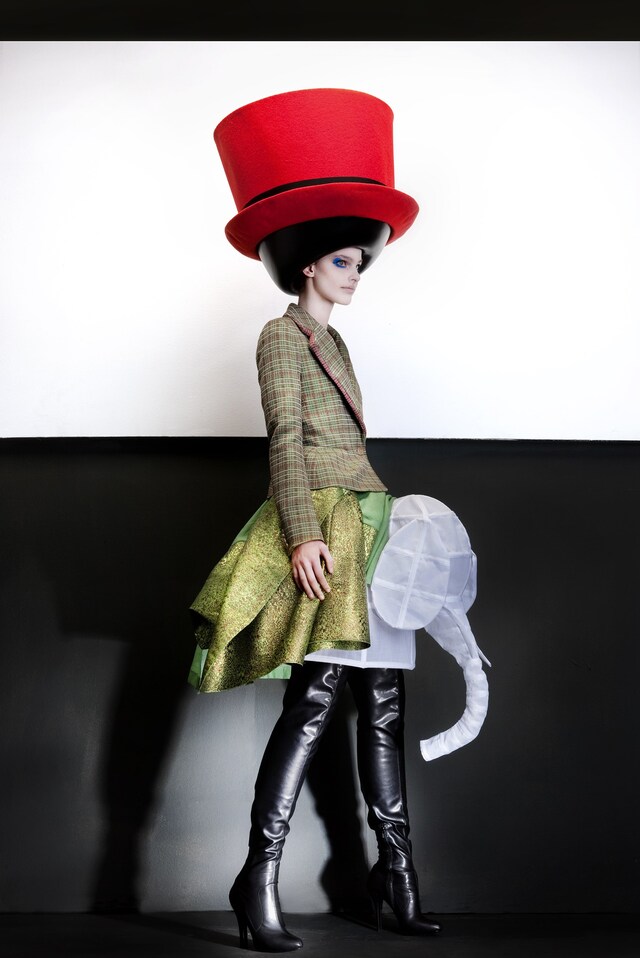 Walter van Beirendonck; Hat: Stephen Jones AW10 1