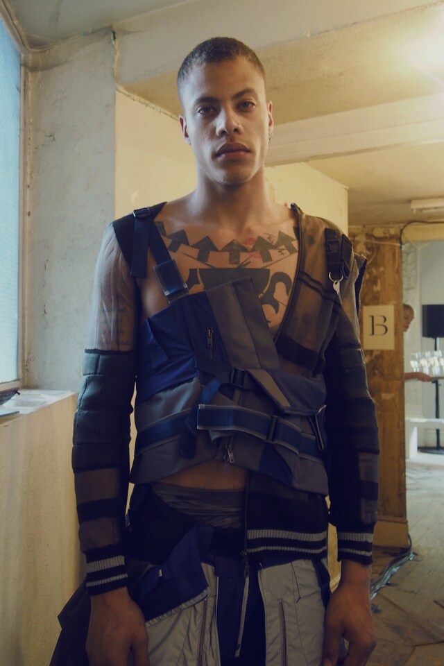 Backstage at Marie Maisonneuve, MA Menswear Knit 2016 22