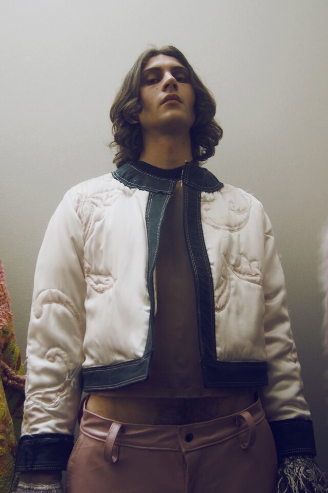 Backstage at Kirstie Eells, MA Menswear Knit 2016 20