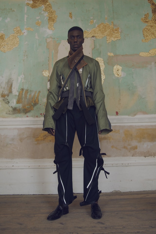 Backstage at Laetitia Berthier, MA Menswear 2016 17