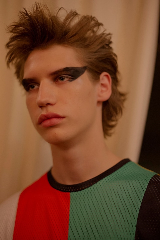 Backstage at Gosha Rubchinskiy SS16 23