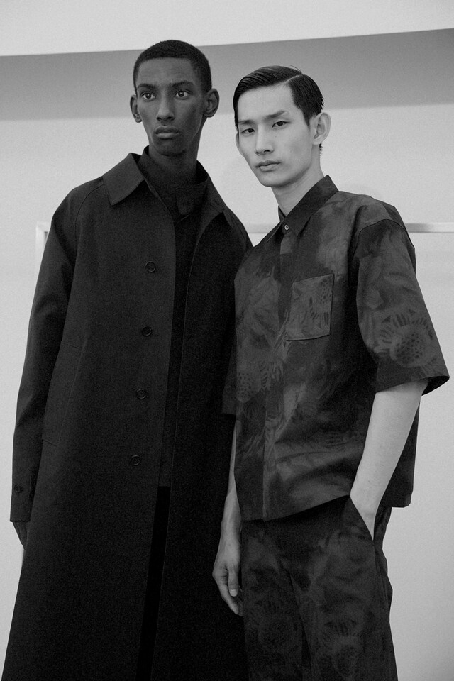 Backstage at Jil Sander SS17 0
