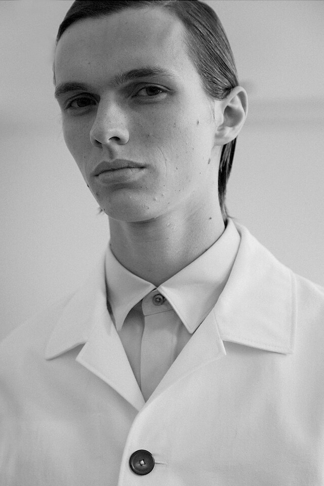 Backstage at Jil Sander SS17 12