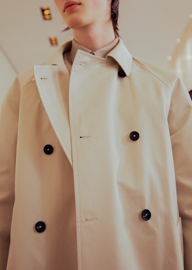 Backstage at Jil Sander SS17 8