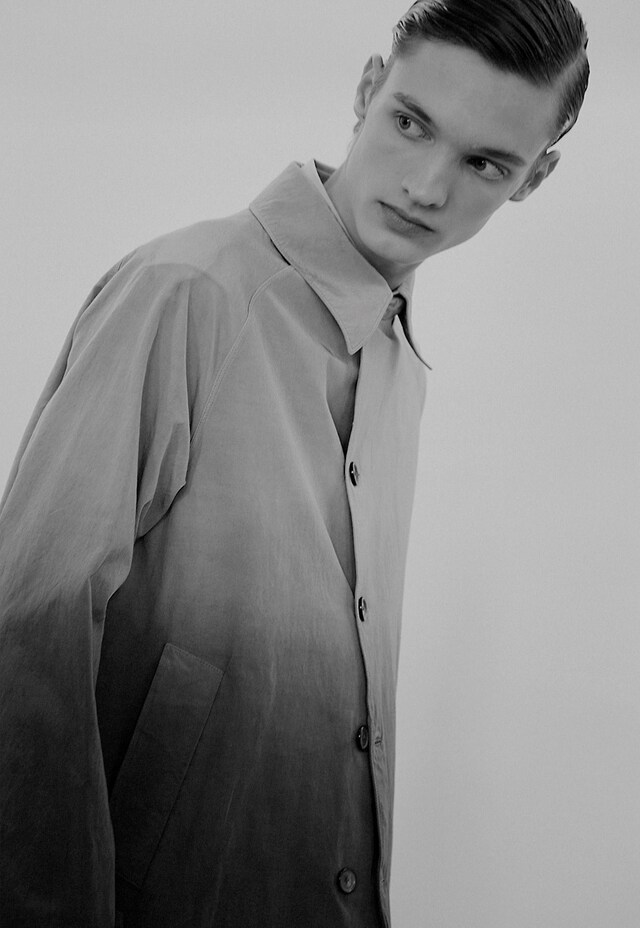 Backstage at Jil Sander SS17 6