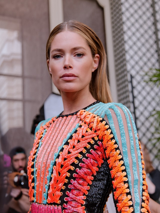 Balmain SS17 Menswear Doutzen Kroes 7