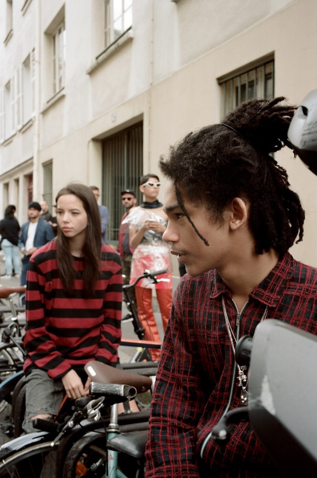On the streets of Paris Menswear 18