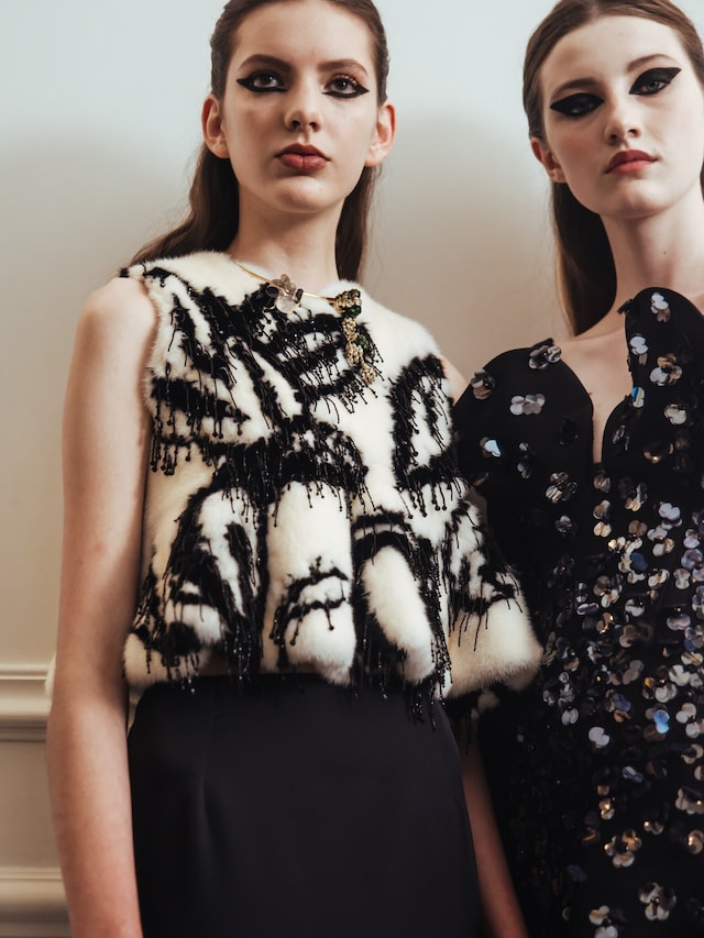 Backstage at Christian Dior Haute Couture AW16 2