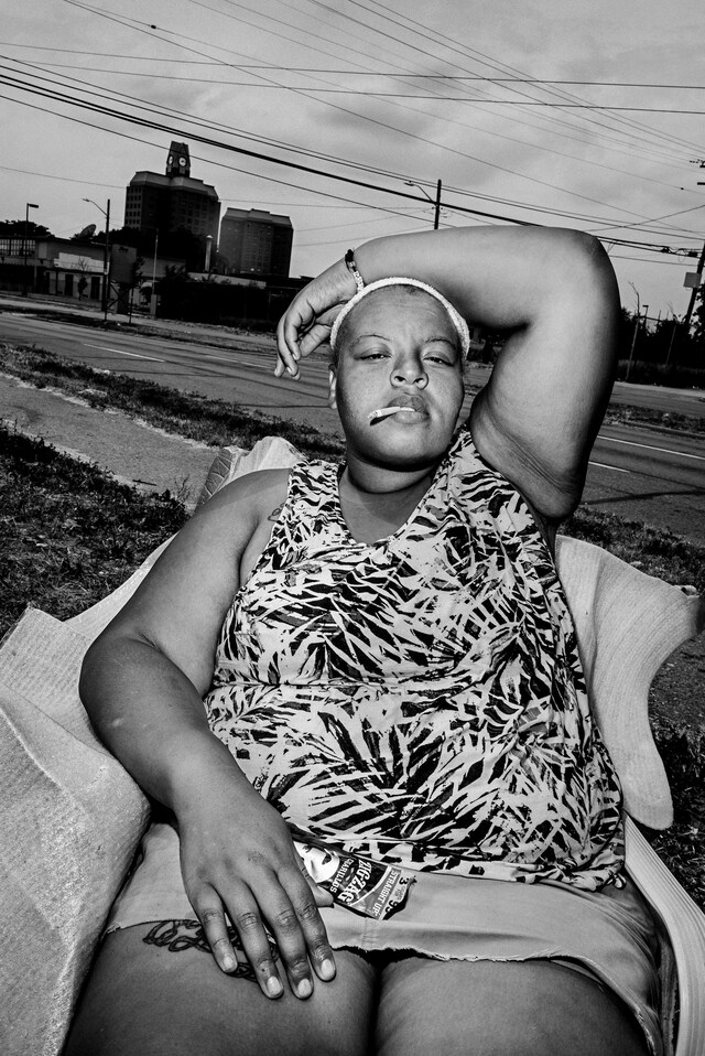 Bruce Gilden’s Detroit: Against the Wind 7