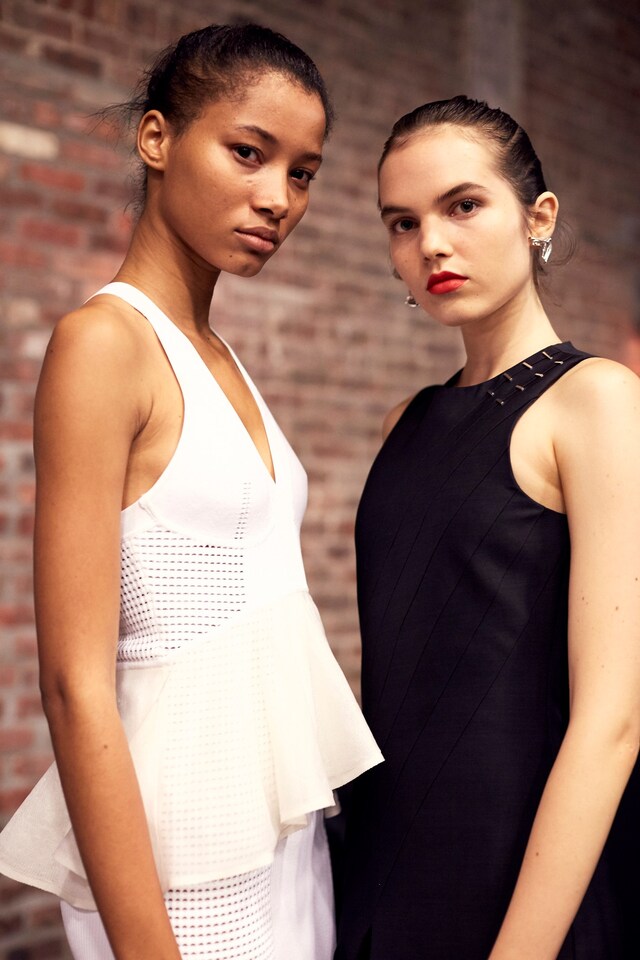 Backstage at Phelan SS17 11