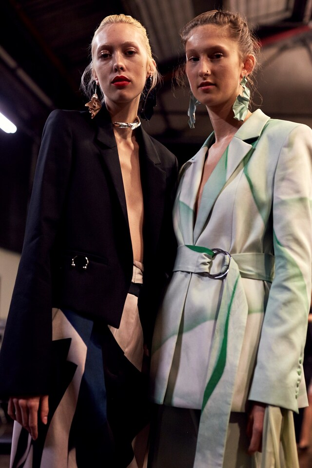 Backstage at Phelan SS17 8