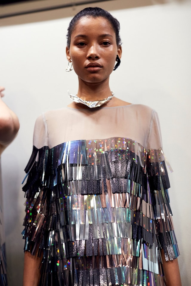 Backstage at Phelan SS17 18