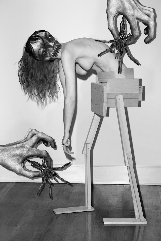 Roger Ballen and Asger Carlsen, No Joke 1