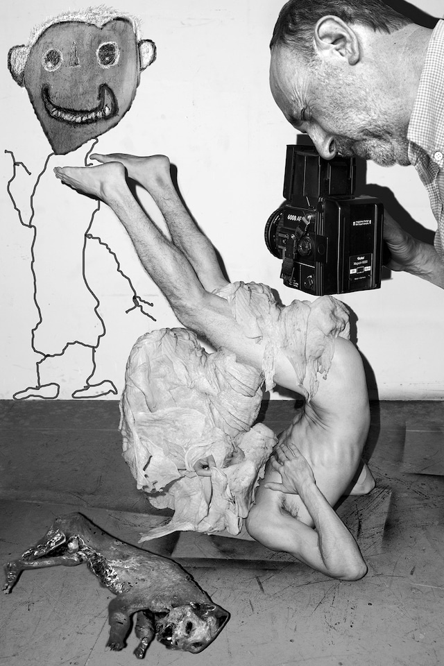 Roger Ballen and Asger Carlsen, No Joke 11