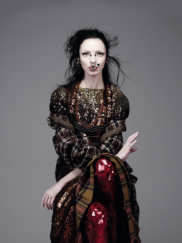 Mariacarla Boscono by Willy Vanderperre 5