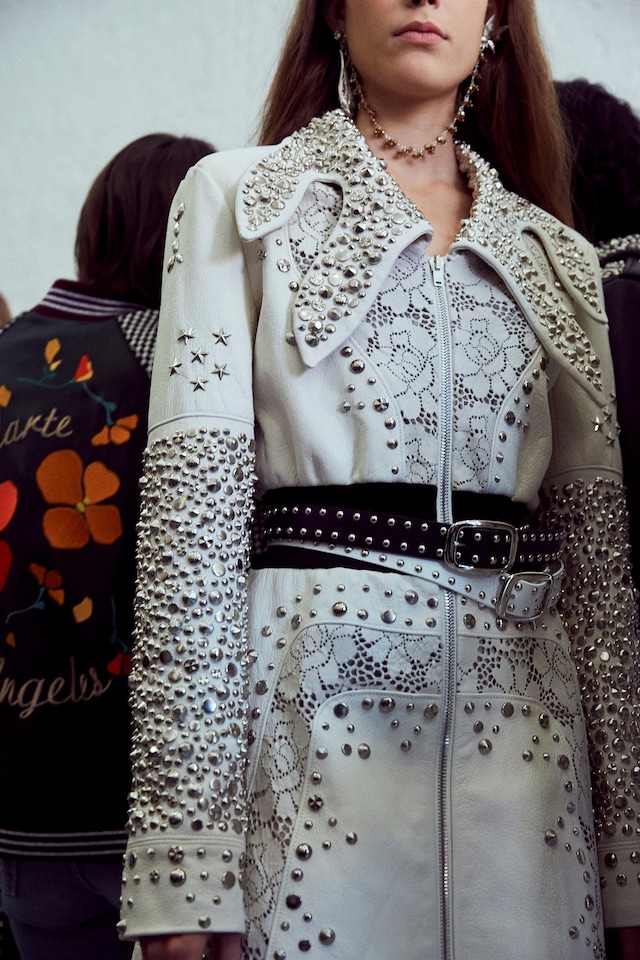 Backstage at Rodarte SS17 17